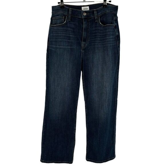 Hudson NOA Mid Rise Straight Crop Jeans Size 28